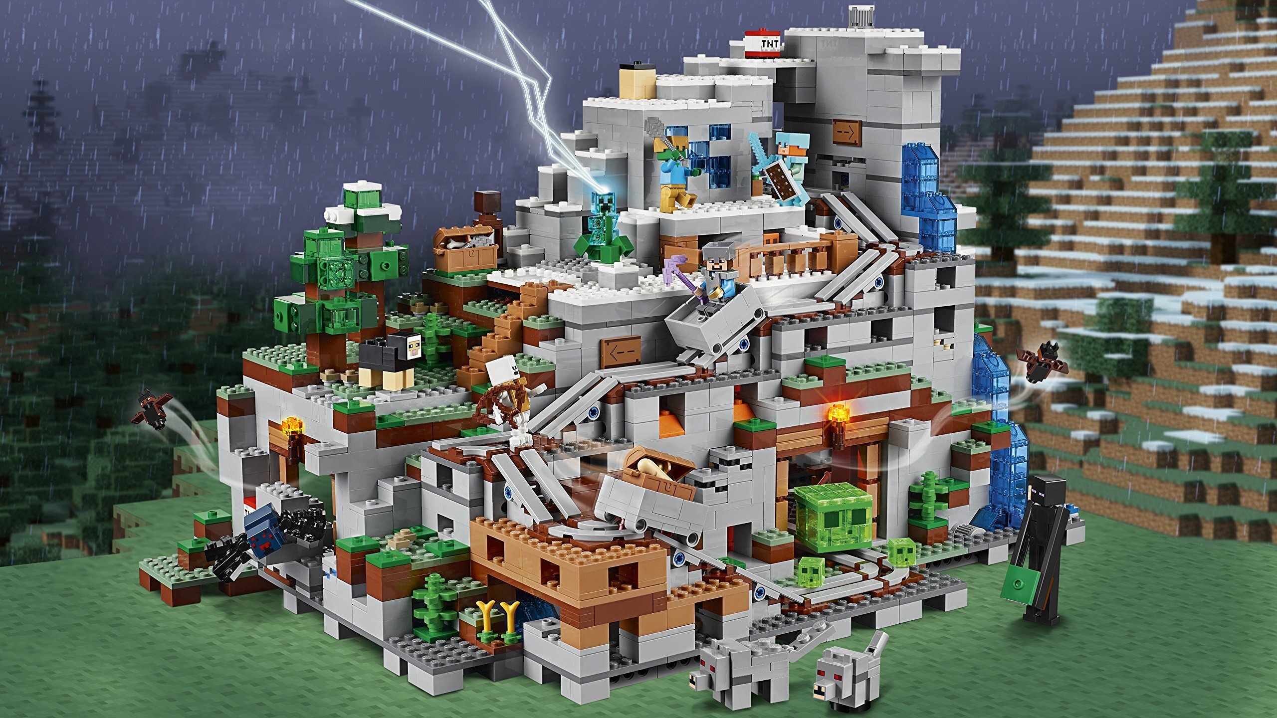 LEGO Minecraft The Mountain Cave